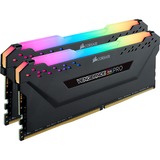 Corsair Vengeance RGB PRO 16 GB DDR4-3600 (2x 8 GB) werkgeheugen Zwart, CMW16GX4M2D3600C18, XMP 2.0