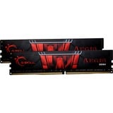 G.Skill 16 GB DDR4-3200 (2x 8 GB) Kit werkgeheugen Zwart, F4-3200C16D-16GIS, Aegis, XMP