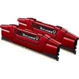 G.Skill 16 GB DDR4-3600 Kit werkgeheugen Rood, F4-3600C19D-16GVRB, Ripjaws V, XMP