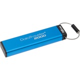 Kingston DataTraveler 2000, 16 GB usb-stick Blauw, USB 3.1 Gen 1 (USB 3.0), DT2000/16GB