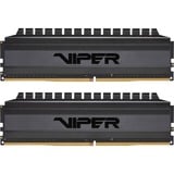 Patriot 16 GB DDR4-3200 Kit werkgeheugen Zwart, PVB416G320C6K, Viper 4 Blackout, XMP