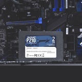 Patriot P210, 2 TB SSD Zwart, P210S2TB25, SATA III