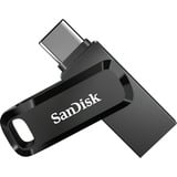 SanDisk Ultra Dual Drive Go 256 GB usb-stick Zwart, USB-A 3.2 (5 Gbit/s), USB-C 3.2 (5 Gbit/s)