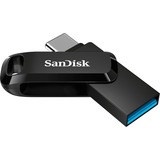SanDisk Ultra Dual Drive Go 256 GB usb-stick Zwart, USB-A 3.2 (5 Gbit/s), USB-C 3.2 (5 Gbit/s)