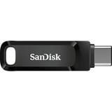 SanDisk Ultra Dual Drive Go 64 GB usb-stick Zwart, USB-A 3.2 (5 Gbit/s), USB-C 3.2 (5 Gbit/s)