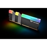 Thermaltake 16 GB DDR4-4600 Kit werkgeheugen Zwart, R009D408GX2-4600C19A, TOUGHRAM RGB, XMP