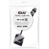 Club 3D DisplayPort 1.2 > HDMI 2.0 UHD Active Adapter Zwart