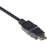 Club 3D HDMI 2.0 4K60Hz UHD 360° Rotary Cable, 2m kabel Zwart, CAC-1360