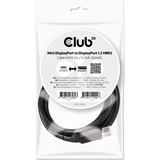Club 3D Mini DisplayPort - DisplayPort 1.2, 2m kabel Zwart, CAC-2163