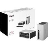 Club 3D USB 3.2 Gen 1 4K UHD Mini Docking Station Grijs, CSV-3104D