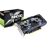 INNO3D GeForce GTX 1650 Twin X2 OC grafische kaart 1x HDMI, 2x DisplayPort