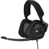 Corsair VOID RGB ELITE USB gaming headset Zwart/carbon, RGB verlichting, met 7.1-surroundsound