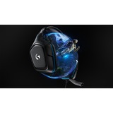 Logitech G432 7.1 Surround Sound Wired over-ear gaming headset Zwart/blauw, Pc, PlayStation 4, PlayStation 5, Xbox One, Xbox Series X|S, Nintendo Switch