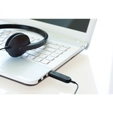 Logitech USB H340 on-ear headset Zwart, Retail