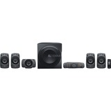 Logitech  Z906 Surround Sound Speaker System pc-luidspreker Zwart, Retail