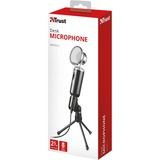 Trust Madell Desk Microphone microfoon Zwart/zilver, 21672