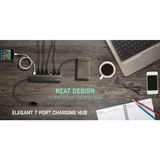 i-tec USB 3.0 Metal Charging HUB 7 Port usb-hub 