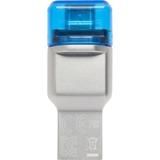 Kingston MobileLite Duo 3C kaartlezer Zilver, USB 3.1