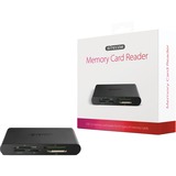 Sitecom USB 2.0 Memory Card Reader kaartlezer Zwart, MD-060
