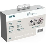 8BitDo SN30 Pro G Classic Gamepad Grijs, Bluetooth 4.0