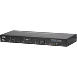 ATEN CS1768 kvm-switch Zwart, 8-port, DVI