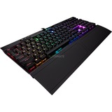 Corsair K70 RGB MK.2 Low Profile RAPIDFIRE Mechanical Gaming Keyboard Zwart, US lay-out, Cherry MX Speed Silver, RGB leds
