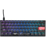 Ducky Mecha Mini RGB, gaming toetsenbord Zwart, US lay-out, Cherry MX Black, RGB leds, 60%, PBT Double Shot