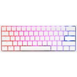 Ducky One 2 Mini RGB Pure White, Gaming toetsenbord Wit, US lay-out, Cherry MX Brown, RGB leds, 60%, PBT Double Shot