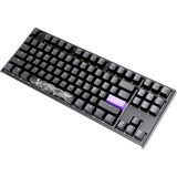 Ducky One 2 RGB TKL DKON1787ST, gaming toetsenbord US lay-out, Cherry MX Silent Red, RGB leds, TKL, PBT double-shot