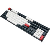 Ducky One 2 Tuxedo MX Brown, gaming toetsenbord Zwart/wit, US lay-out, Cherry MX Brown, PBT double-shot