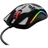 Glorious Glorious Model O gaming muis Hoogglans zwart, 12,000 DPI, RGB leds