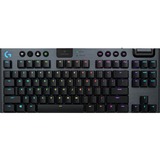 Logitech G915 TKL LIGHTSPEED Wireless RGB Mechanical Gaming Keyboard, Gaming toetsenbord Zwart, US lay-out, GL Linear, LIGHTSYNC RGB