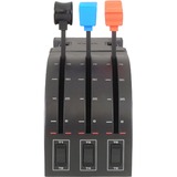 Logitech G Saitek Pro Flight Throttle Quadrant gaming gasregelaar PC