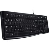 Logitech Keyboard K120 for Business US-International lay-out (QWERTY), Rubberdome