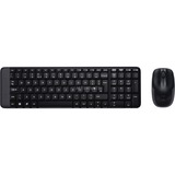 Logitech MK220 draadloze desktopset EU lay-out (QWERTY), Rubberdome