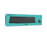 Logitech MK235 draadloze desktopset Zwart, US-International lay-out (QWERTY)