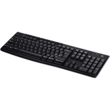 Logitech Wireless Keyboard K270 Zwart, EU lay-out (QWERTY), Rubberdome