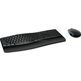 Microsoft Sculpt Comfort Desktop, desktopset Zwart, EU lay-out (QWERTY), Rubberdome
