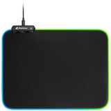 Sharkoon 1337 RGB V2 Gaming Mat 360 muismat Zwart, RGB leds