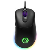 Sharkoon Light² 100 gaming muis Zwart, 200 - 5000 dpi, RGB verlichting