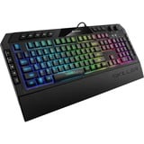 Sharkoon SKILLER SGK5, gaming toetsenbord Zwart, US lay-out, Rubberdome, RGB leds