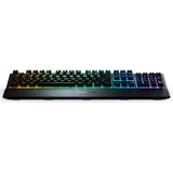 SteelSeries Apex 3 RGB gaming toetsenbord Zwart, US lay-out (QWERTY), SteelSeries Whisper-Quiet, 100%, RGB leds