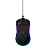 SteelSeries Rival 3 gaming muis Zwart, 8500 dpi, RGB leds