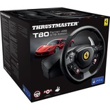 Thrustmaster T80 Ferrari 488 GTB Edition stuur Zwart, Pc, PS4, PS5