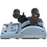 Thrustmaster TCA Quadrant Airbus Edition gaming gasregelaar Blauwgrijs/zwart, Pc