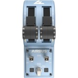 Thrustmaster TCA Quadrant Airbus Edition gaming schubregler Blauwgrijs/zwart, Pc