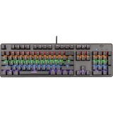 Trust GXT 865 Asta Mechanical Keyboard, gaming toetsenbord Zwart, EU lay-out (QWERTY), GXT-RED, RGB leds