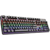 Trust GXT 865 Asta Mechanical Keyboard, gaming toetsenbord Zwart, EU lay-out (QWERTY), GXT-RED, RGB leds