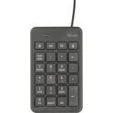 Trust Xalas USB Numpad Zwart, 22221