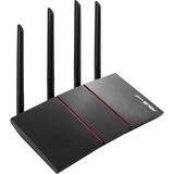 ASUS RT-AX55 router Zwart/rood